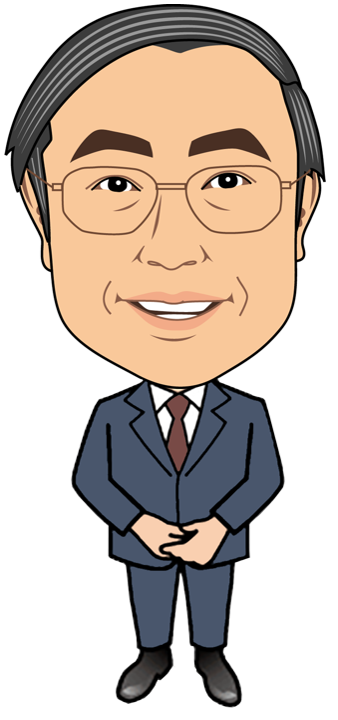 舘泉雄治の似顔絵